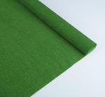 Упаковочная гофрированная бумага 50см*2,5м в рулоне зеленый лист СЛ/1524099